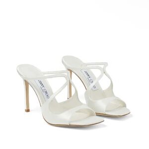 Jimmy Choo
Azia 95mm square-toe sandals
Never worn 
Brand new with dust bag